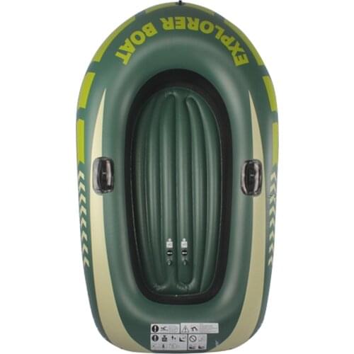 Single Thickening PVC Inflatable Boat River Lake Dinghy Boat Pump Fishing Boat Leisure Boat Inflatable Parent-Child Interactive