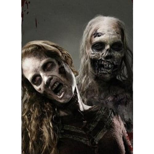 New 5D DIY Full Square Diamond Painting “The Walking Dead” TV Poster 3D Diamond Embroidery Cross Stitch Mosaic Home Decor Art