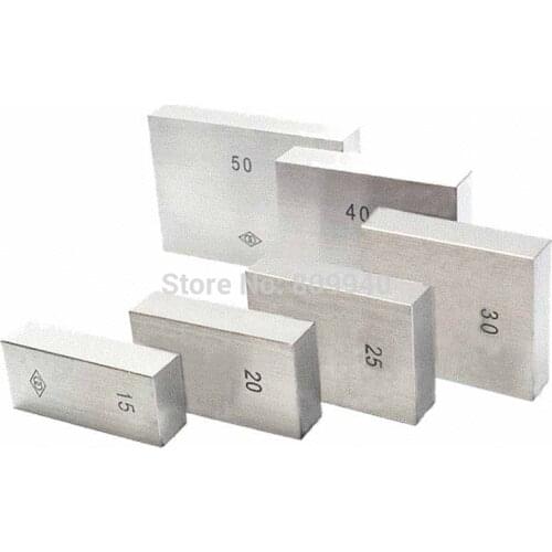 Steel block gauge measure gage block Steel Square Gage Block 10mm, 20mm, 30mm, 40mm, 50mm