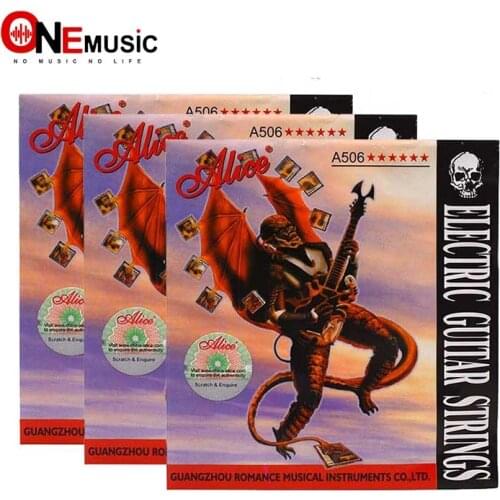 Alice A506SL Super Light Electric Guitar Strings Stainless Steel Nickel Alloy Wound Guitar string
