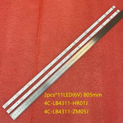 LED backlight strip(2) For TCL 43S6500FS 43S6500 43S423 43S421 43S325 Thomson 43UD6426 4C-LB4311-HR01J ZM05J GIC43LB32_3030F2.1D