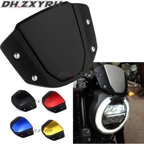 Motorcycle Windshield Wind Deflector Spoiler Front Plate Fairing Accessories for CB125R CB300R CB 125R CB 300R 2018-2021