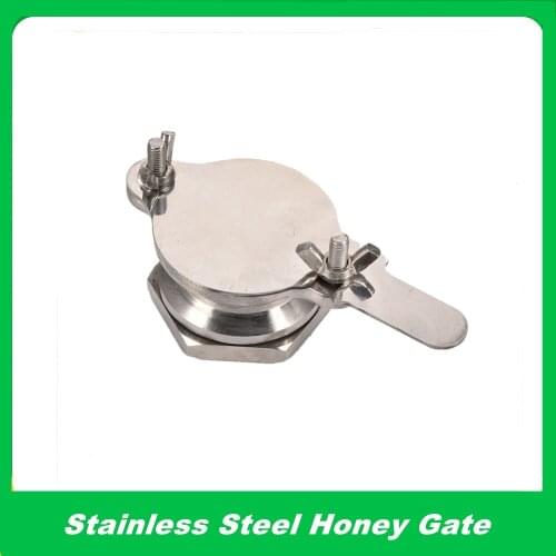 1 pcs Stainless Steel Honey Gate Valve Beekeeping Tool Tap Extractor Regulate Flow of honey Bottling Tools Bee keeping Supplies