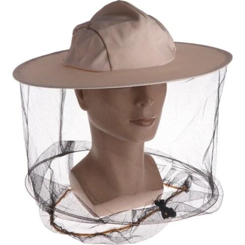 1 PCS Sunshade Hunting Beekeeping Mesh Hat Insects Mosquito Prevention Neck Head Cover