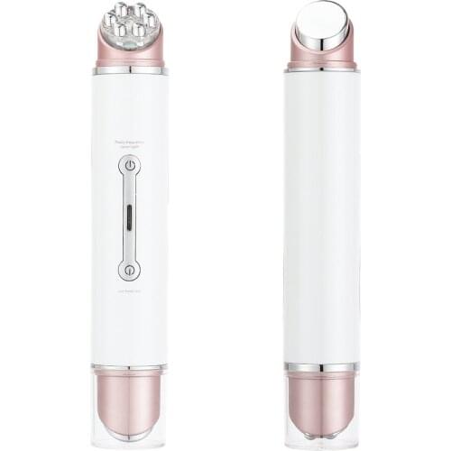 Facial Mesotherapy Electroporation RF Radio Frequency LED Photon Face Lifting Tighten Wrinkle Removal Skin Care Face Massager