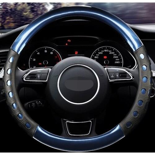 Car Accessories Steering Wheel Cover For Volkswagen BMW Seat Opel Peugeot Hyundai Ford Mazda Toyota Honda Nissan Audi Skoda Fiat
