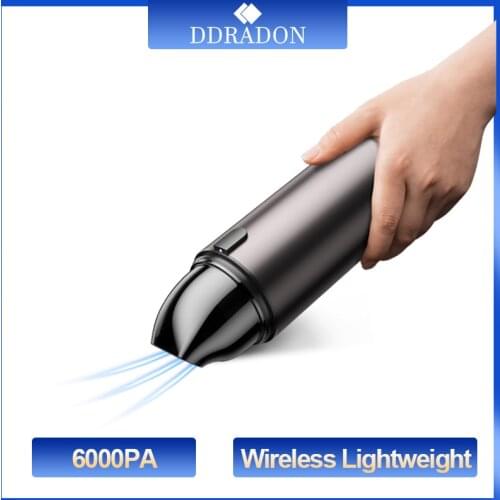 Car Vacuum Cleaner 6000Pa Cordless Handheld Mini Vacuum Cleaner Interior & Home & Computer Cleaning Wireless Auto Vacuum