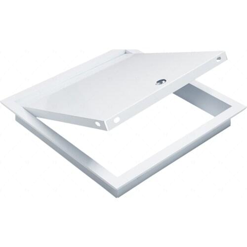 Door hinge lock type bracket type aluminum alloy access port for side wall of bathroom pipe ceiling ceiling