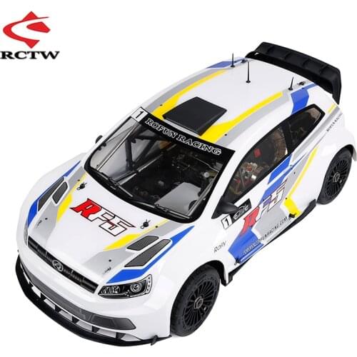 ROFUN RF5 super large displacement 36CC 2-stroke 4 hole gasoline engine 2.4G LED screen 3CH remote control 4WD 1/5 RC car