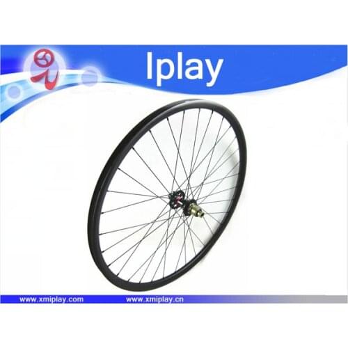 IPLAY mtb wheels 29er novatec carbon wheels 791/792 quick release 29 inch wheel 30mm wide carbon mountain wheelset Free shipping