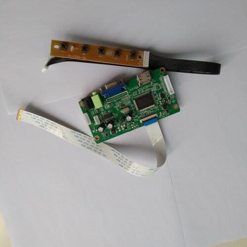 FOR B156XTN07.1 B156XTN07.0 HWBA B156XTN07.0 HWAA Screen EDP LCD LED Controller Board kit HDMI VGA monitor 1366X768 15.6"