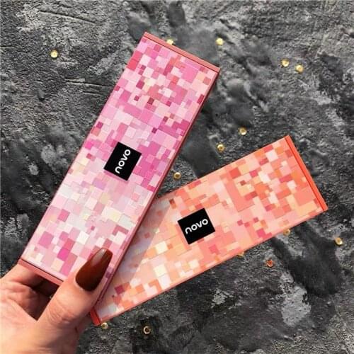 Colorful Art Makeup Powder Blusher Highlight Eye Shadow Diamond Shiny Shimmer Silky Touch Ginger Highlights 3D Face Makeup