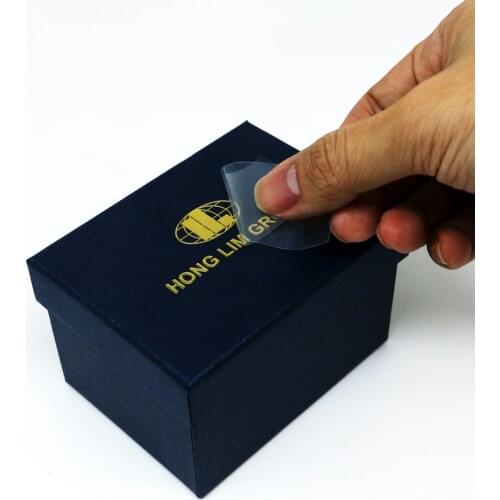 Logo Custom Shiny Transfer Stickers Luxury Adhesive Labels Waterproof Wrapper Decal