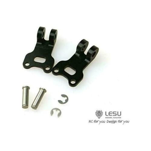 Metal Fix Mount for LESU X-8808 Shock Absorber 1/14 TAMIYA RC Tractor Truck Model Car Dumper