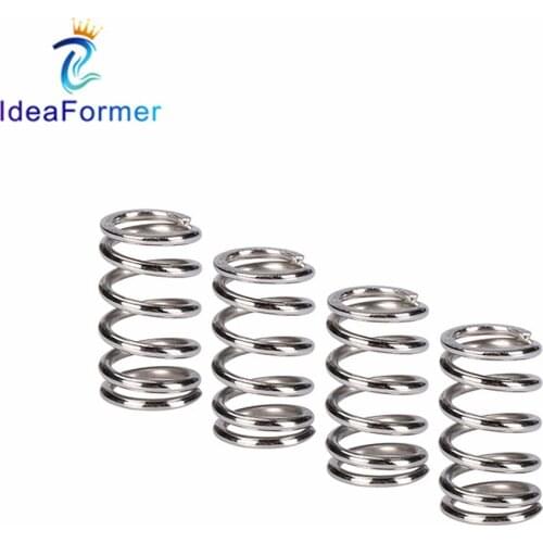 10Pcs Ultimaker 2 UM2 Z-axis Heating Bed Platform Fine Print Spring For 3D Printer Parts UM2 Heated Bed Flat Adjusting Spring