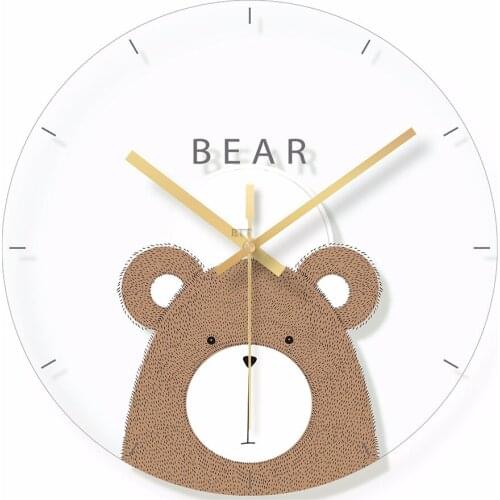 Wall Clock Art Silent Animal Wall Clock Living Room Clocks Modern Minimalist Nordic Personality Fashion Wall Clock