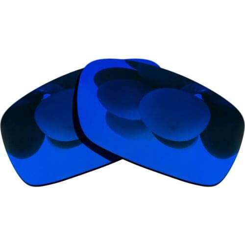 Polarized Sunglasses Replacement Lenses for-Crankcase Frame - Deep Blue