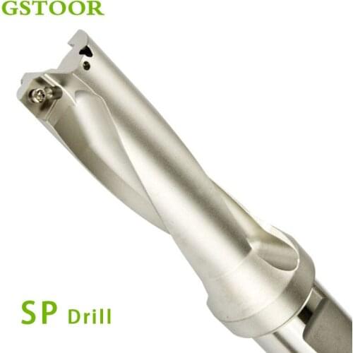 SP C40 SD40.5 41MM 42MM 43MM 44MM 45MM 5D U Drilling Shallow Hole indexable insert drills Fast Drill Bit CNC For SP Type Inserts