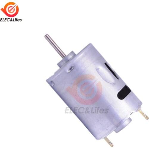 High Speed 16000rpm DC 12V Hobby Motor 380 Micro Motor for Toys motor smart car robot
