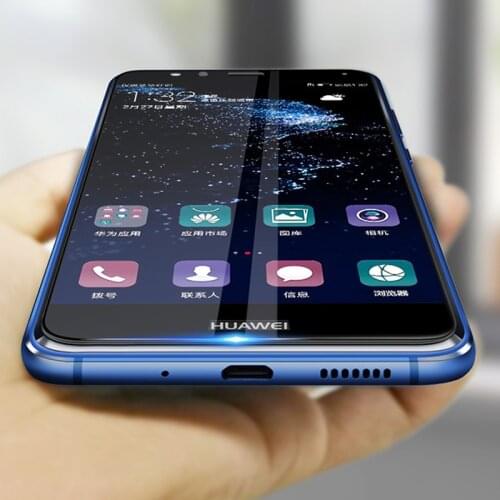 2pcs Protective Glass On For Huawei p10 lite plus Tempered Glas p 10 p10lite Huavei Hauwei Huawie Screen Protector Original film