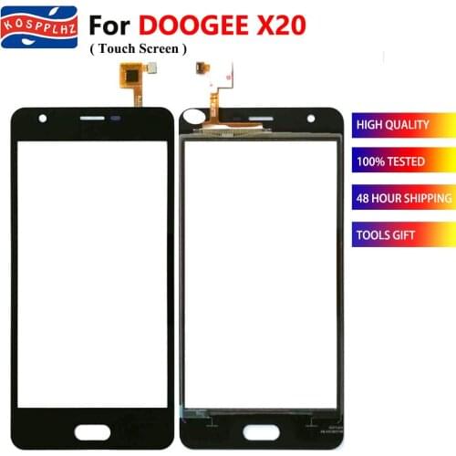 100% New Screen Replace For Doogee X20 Touch Screen Outer Glass Panel Touch Lens For Doogee X20 Mobile Phone Touchscreen Parts