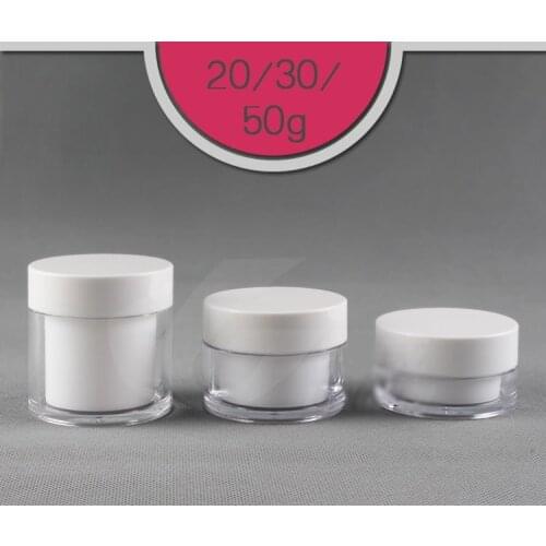 300Pcs 20/30/50g/ml Cosmetic Empty Jar Pot Eyeshadow Makeup Face Cream Container ,Glass cream jar