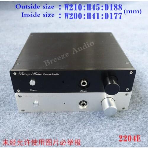 BRZHIFI BZ2204 series aluminum case for headphone amplifier