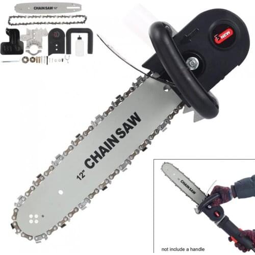 12Inch M10/M16 Chain saw Small Electric Chainsaw Stand Parts Set with Saw Blade for Home Improvement and Wood Cutting
