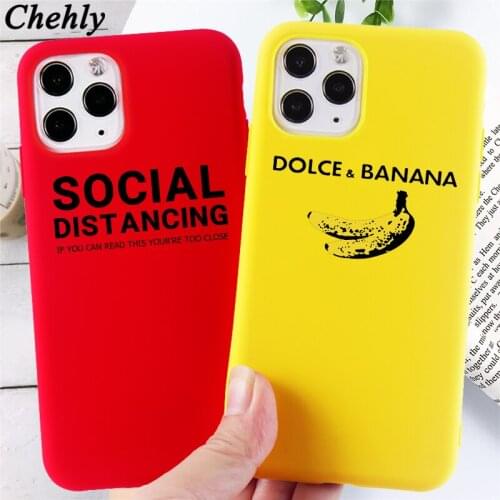 Phone Case for iPhone 6s 7 8 11 12 Mini Plus Pro X XS MAX XR SE Funny Words Cases Soft Silicone Fitted TPU Back Accessorie Cover