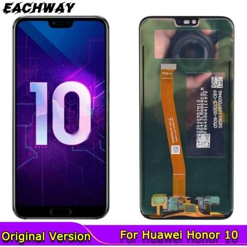 Original Display for Huawei Honor 10 LCD Display Touch Screen COL-AL10 COL-L29 DIgitizer For Huawei Honor 10 LCD COL-AL00 Screen
