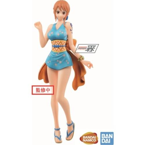 BANDAI Banpresto One Piece Movie Wano Country Nami Kimono Anime Figure