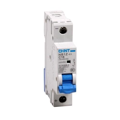 CHINT AC DC MIni Circuit Breaker NB1Z-63 1P MCB Air Switch