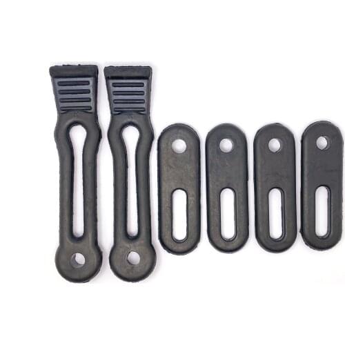 HOOD DOOR STRAP RUBBER LATCH KIT FIT RHINO 700, 660 04-07, 450 06-09