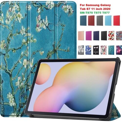New 2020 Case for Samsung Galaxy Tab S7 SM-T870 SM-T875 Tablet Cover for Samsung Galaxy Tab S7 11inch T870 Case