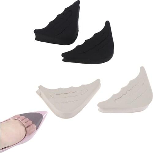 Adjust Size Toe Stopper Women shoes Anti-Pain Sponge Cushion Foot Forefoot Half Yards Shoes Pad Top Plug Toe Stopper Shoe Insert