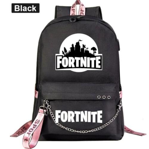 Fortnite Backpack mochila Large School Bag Teenage Girls Usb Charging Women Book Bag Big High Schoolbag Fortnite Travel Rucksack