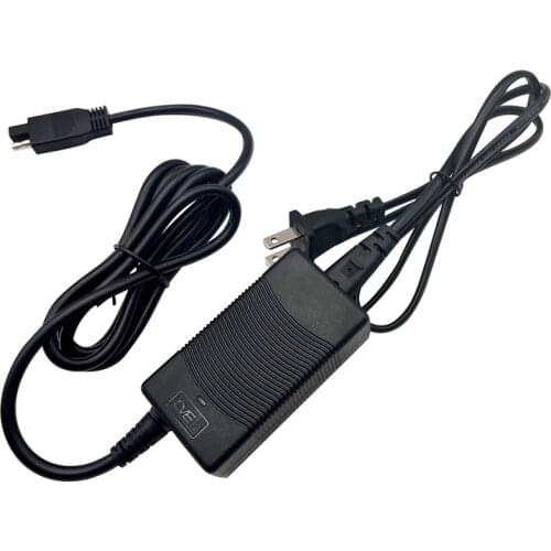 BRAND NEW Charger Adapter for Topcon GPS HiPer HiPer Lite wired to SAE 2-pin connector US / EU PLUG