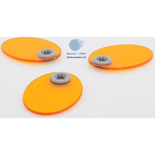 Dental 3Pcs Shield Plate Shade Board Light Hood for Curing Light Lamp