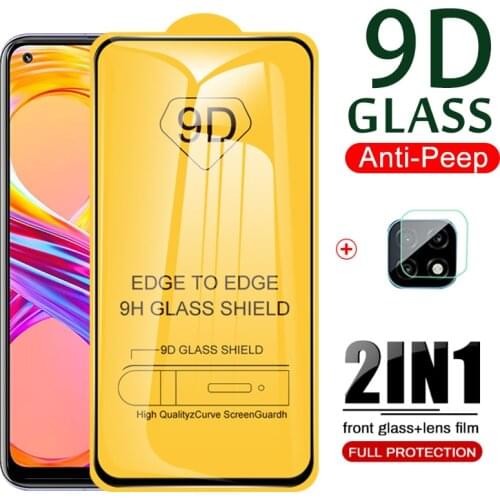 9d full glue tempered glasses for oppo realm realmi realme 8 pro 8pro glass hd screen protectors camera film for realmy 8 pro