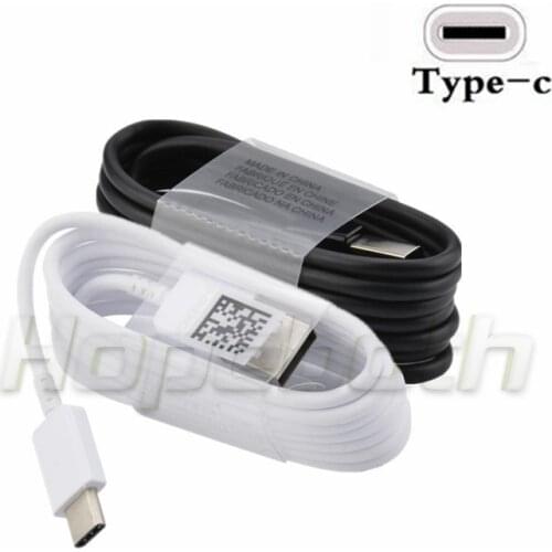 500pcs Black white usb c Type C 1.2M fast charing Data Sync USB Cable For Samsung S8 Note 8 7 charger