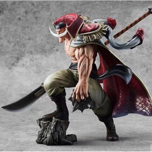 Plus Size Fighting Ver Toys One Piece White Moustache Edward Newgate Action Figures