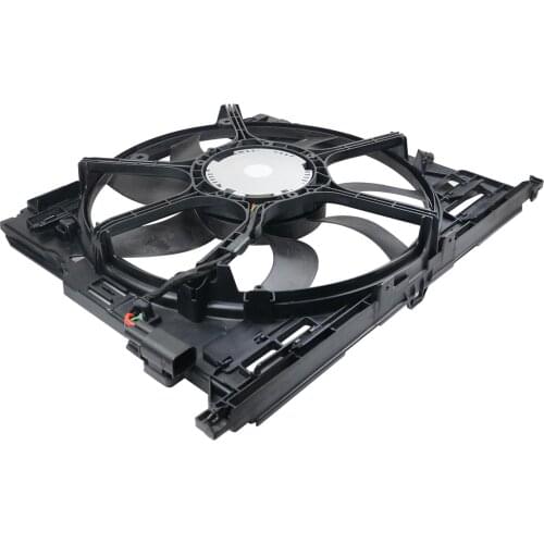 AP03 Brand New 17428509741 Radiator Fan Assembly For BMW 528i 530i 535i 535i xDrive 640i 740i 740Li