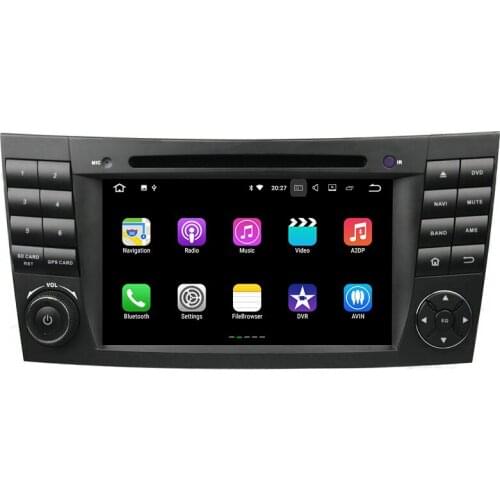 Android 10.0 7" 2 Din 6 Core 4+64GB PX6 Car Radio For BENZ E-Class W211 CLS W219 Multimedia Player Stereo Audio 1024*600 DSP DVD