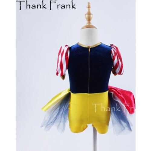 Velvet Jazz Dresses For Dancing For Girls Puff Sleeve Modern Dance Clothing C425