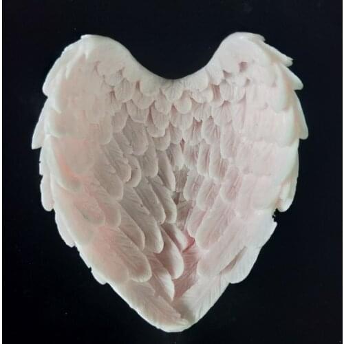 Free shipping Modelling of the The angel wings soap mold Handmade soap mold silicone soap mold High quality Modelling mould