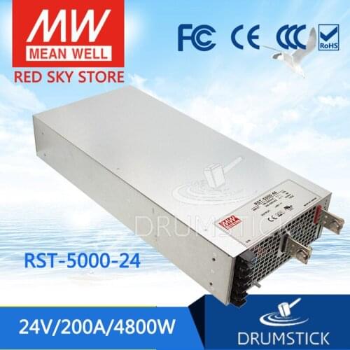Patriotic MEAN WELL RST-5000-24 24V 200A meanwell RST-5000 24V 4800W Single Output Power Supply