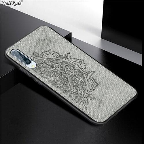 Cover For Samsung Galaxy A30S Hard Phone Case For Samsung A30S Shcokproof Soft TPU Fabric Texture Cover For Samsung Galaxy A30S