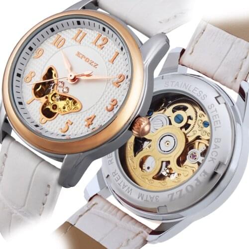 EPOZZ Women's Skeleton Watch