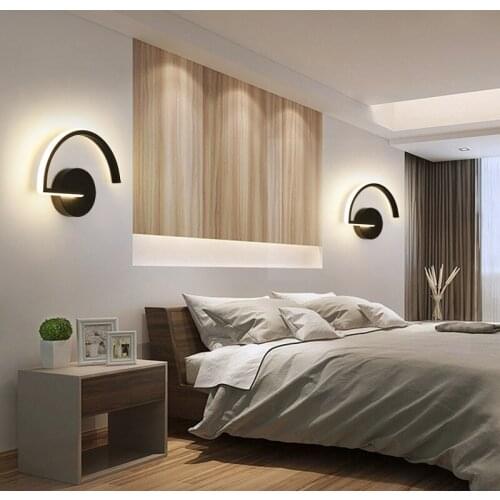 Loft nordice crystal wall sconce lighting led wood dining room bedside corridor wall lamp wall lamp