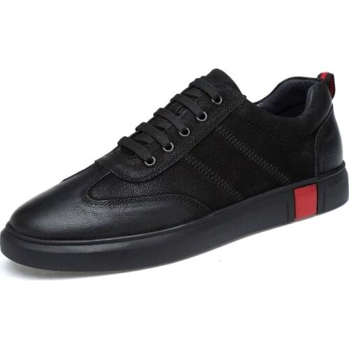 High-quality mens shoes in spring New flat-bottom plus size sneakers Couples' black trend casual shoes Couples' must-have shoes